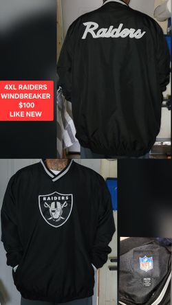 4XL RAIDERS WINDBREAKER