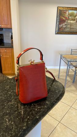 Red elegant bag addition for your closet