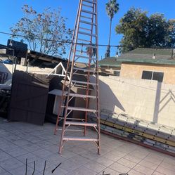 Excellent Condition, 14 Feet And More Sizes Available Fiberglass Ladders