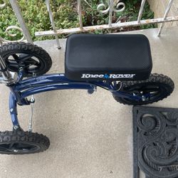 All Terrain 3 Wheel Knee Scooter, Used 2-3 Times. 