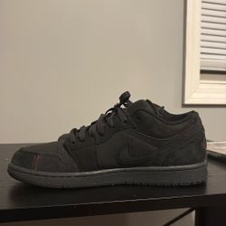 Jorden 1 Low Craft SE Dark Smoke Gray Size 8’5