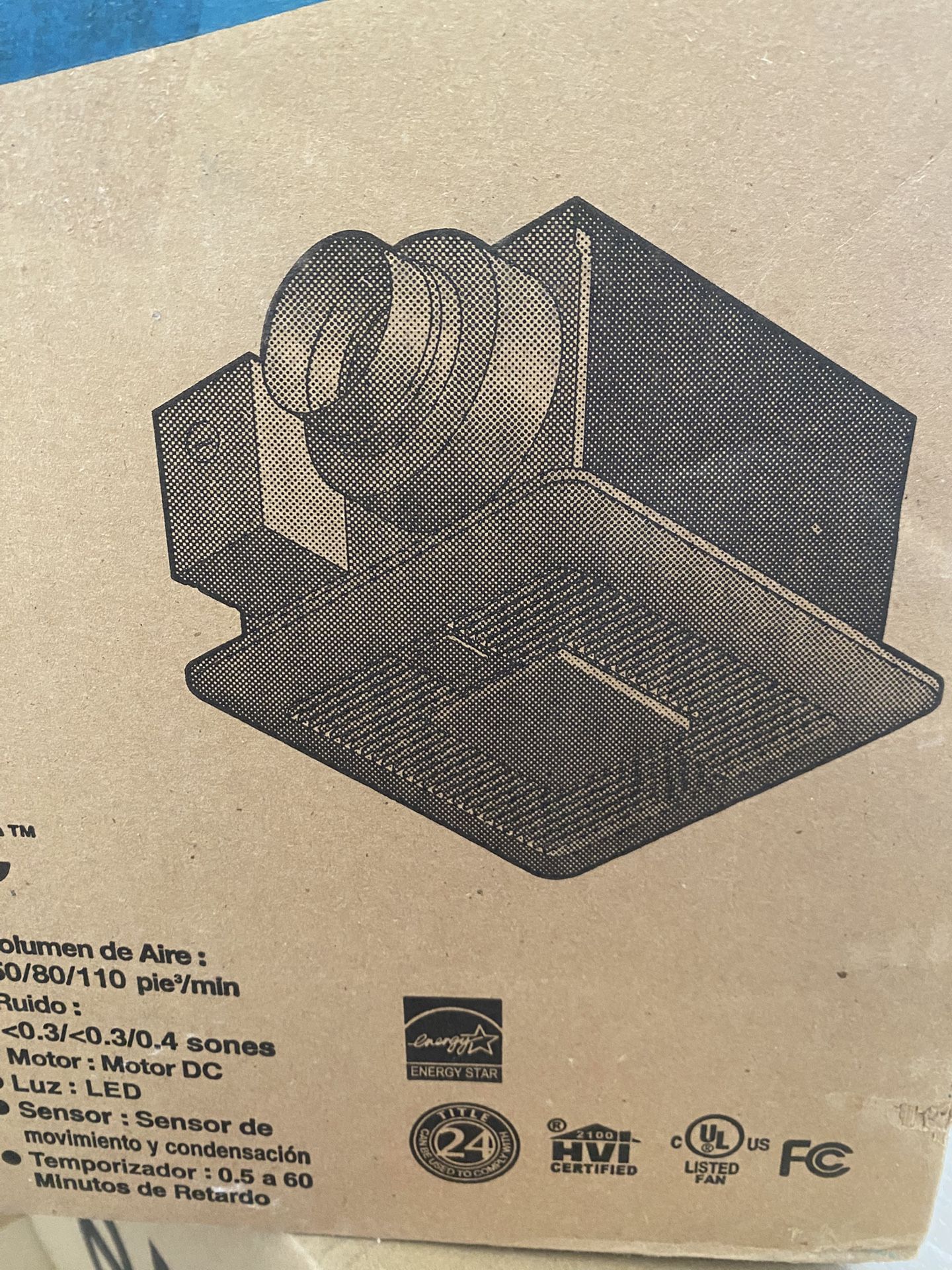 Panasonic Bathroom Fan FV-0511VQCL1 Brand New ( Open Box)