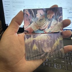 Jujutsu Kaisen 3D card image change card 2pcs