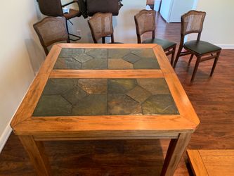 Kitchen dining table with chairs