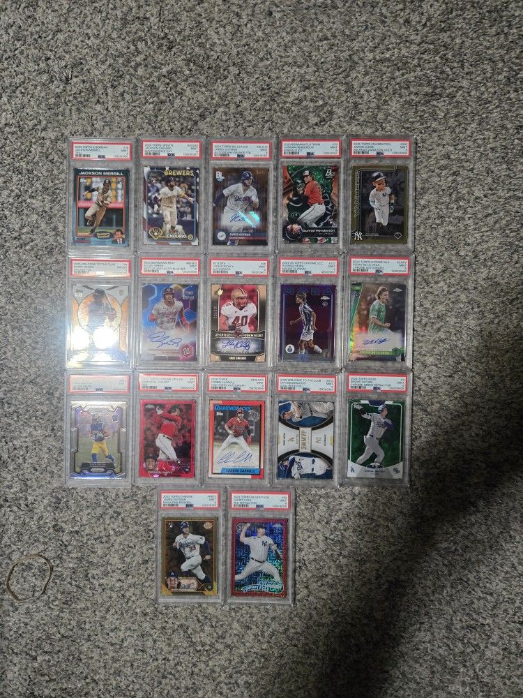 Baseball Cards Psa 9