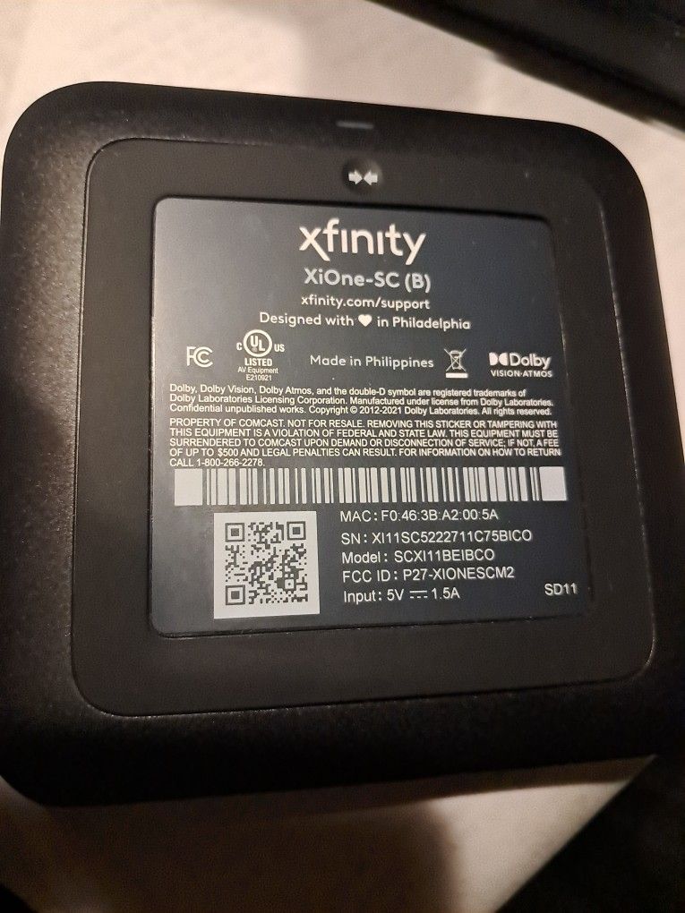 Xfinity Streamiing Box