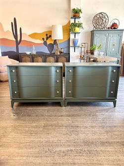 Nightstands / Side / Accent MCM Tables / Variety of Oversized Pairs