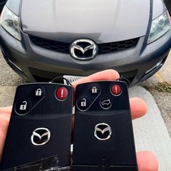 Mazda new key fob 