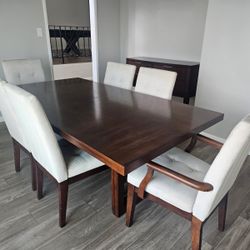 Dining Room Table & Buffet Set