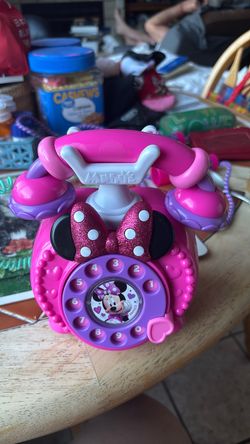Minnie Mouse Toy Rotary Phone