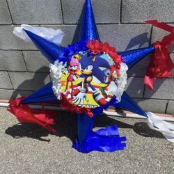 Sonic Tambor Star Pinata