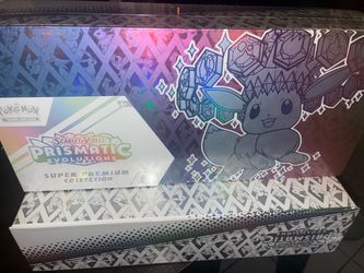 Prismatic evolutions super premium collection
