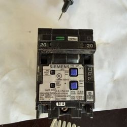 Siemens AFCI dual Breaker