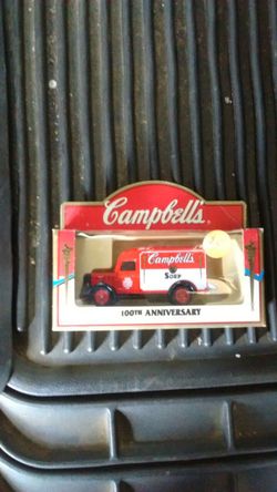 Campbell Soup 100th anniversary diecast truck