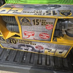 RV Sewer Kit 15' Ft And 20' Ft