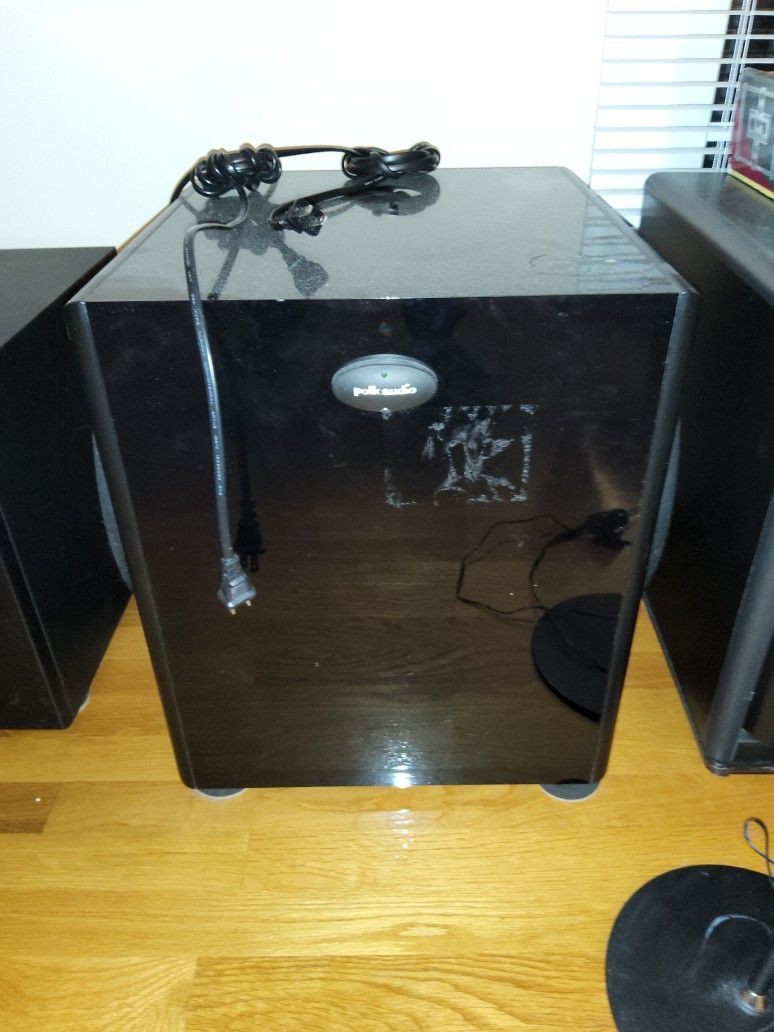 Polk Powered Sub Woffer Dual Subs Model PSW650