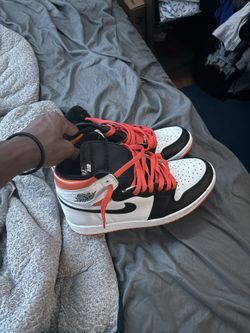 Orange Electro Jordan 1
