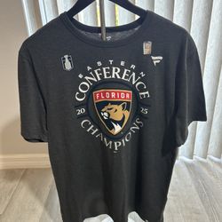 Florida Panthers Grey Champions tee! Size large