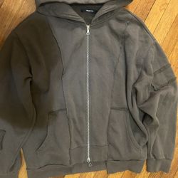 NOVA BRAND SWEATER DISTRESSED FINISHED & OVERSIZED