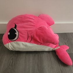 Medium Baby Shark Pink Plush