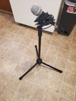 Microphone  and stand