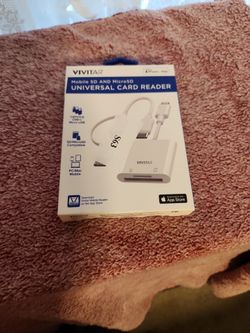 Universal card reader.
