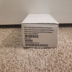 IoProx cards keytag format (XSF/26 bits