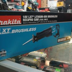 Makita New Saw Zall 18v Brushless - Variable Speeds 