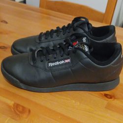 Reebok Classic Princess Black Women's Size 9