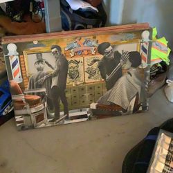 Wall Decor Picture / Barber Shop 