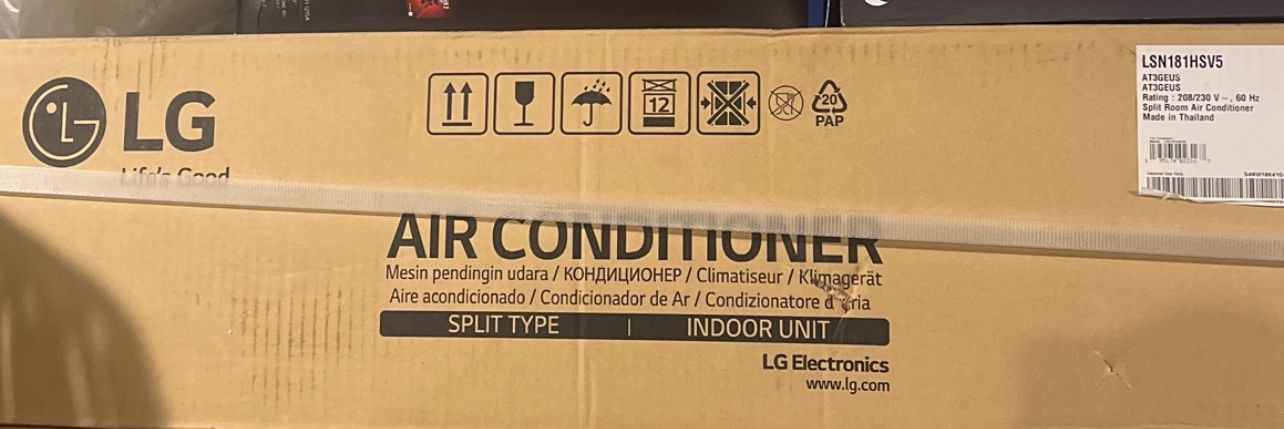 Lg Ac Only Indoor Unit LSN18qHSV5