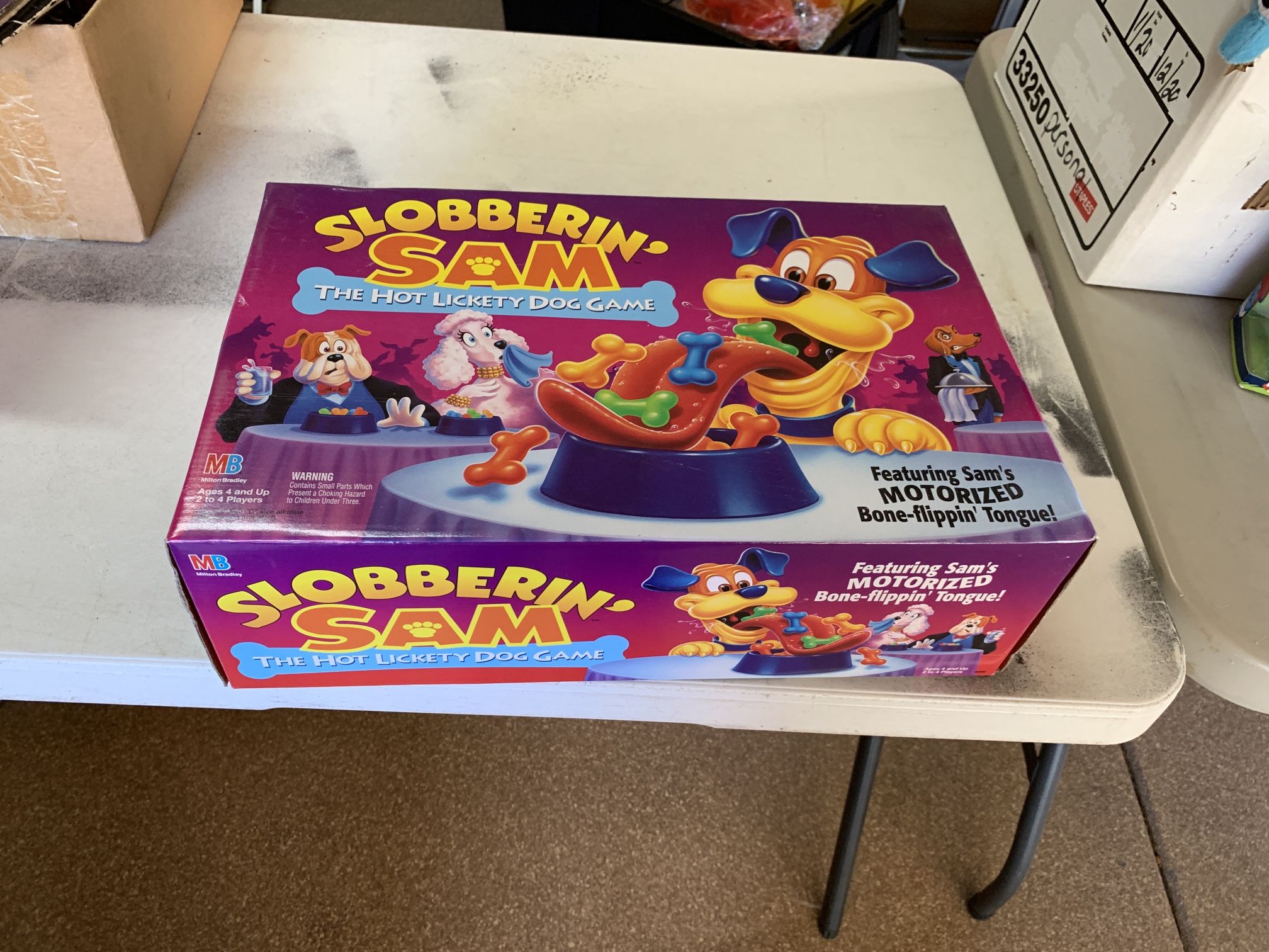 Retired Slobberin Sam Board Game Brand New 