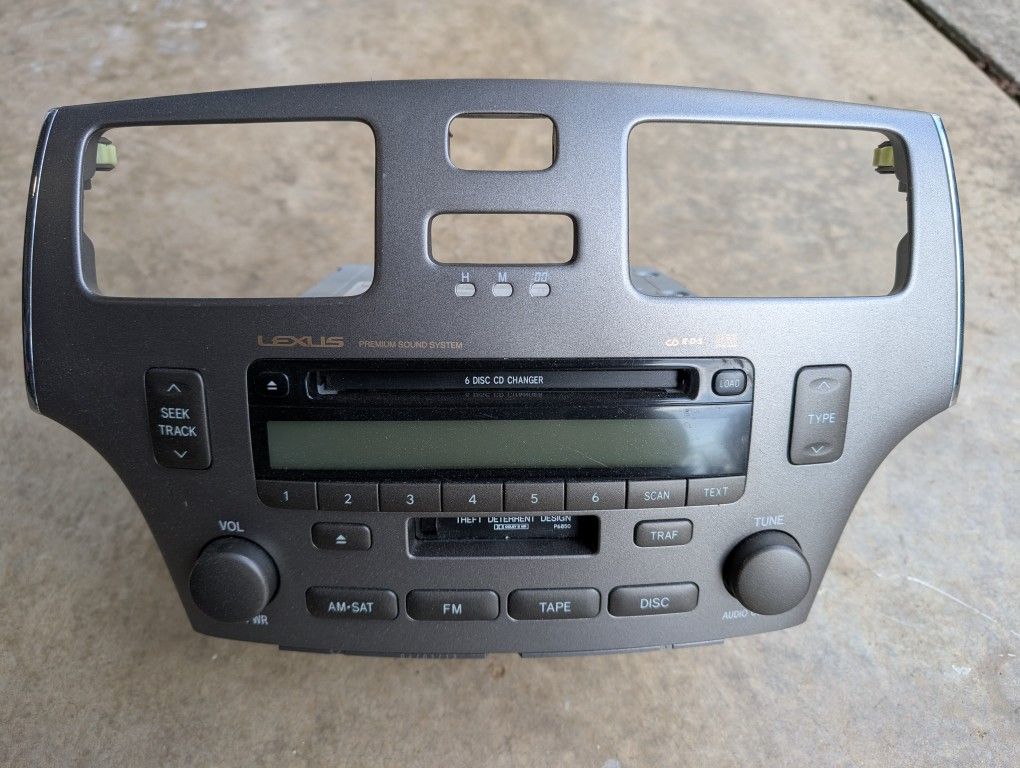 Lexus Es330 OEM Radio