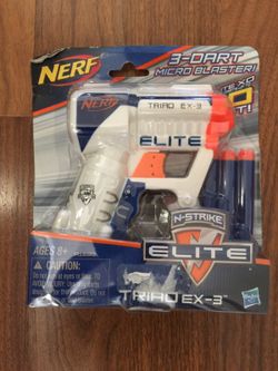NERF Gun with bullets - NEW