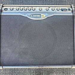 Line 6 Spyder II Guitar Amp-12" Speaker-75 Watts-Effects