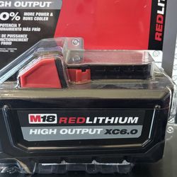 Milwaukee battery 6.0 M18
