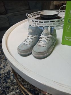 Light blue boy Nikes