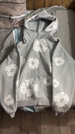 Denim Tearsl Hoodie