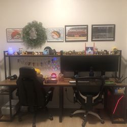 94.5-Inch Two-Person Desk