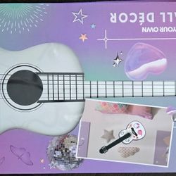 Brand New DIY Guitar Wall Décor Kit – Sealed!