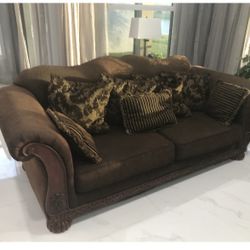 Brown Couch Must Sell