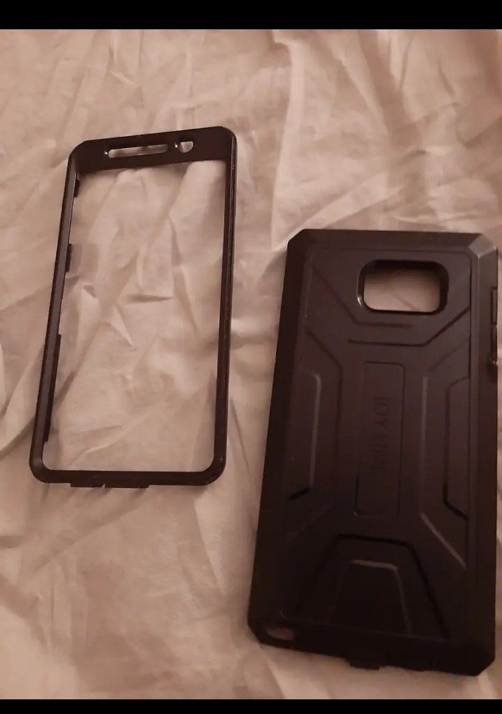 Phone case Samsung Galaxy Note 5 Premium Shock Drop Proof Dual Layer Black New