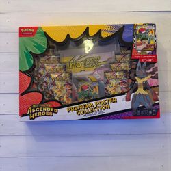 Pokemon Tcg Card Premium Lucario Poster Collection Box