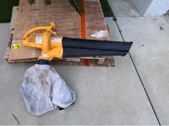 Electric Leaf Blower & Vacuum with Collection Bag