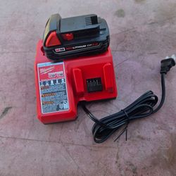 Milwaukee M18 Battery and Charger