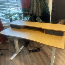 Motorized Stand Up Desk And Chair