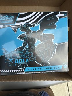 Pokemon Black Bolt Elite Trainer Box