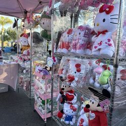 Hello Kitty Plushies 
