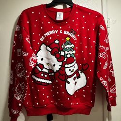 Hello Kitty Light Up Christmas Sweatshirt 