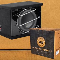 JL Audio 12W7AE Bass Speaker 12" W7 Subwoofer Sealed Box 2000 Watts CLS112RG-W7AE 🚨 Payment Options Available 🚨 No Credit Needed 🚨 